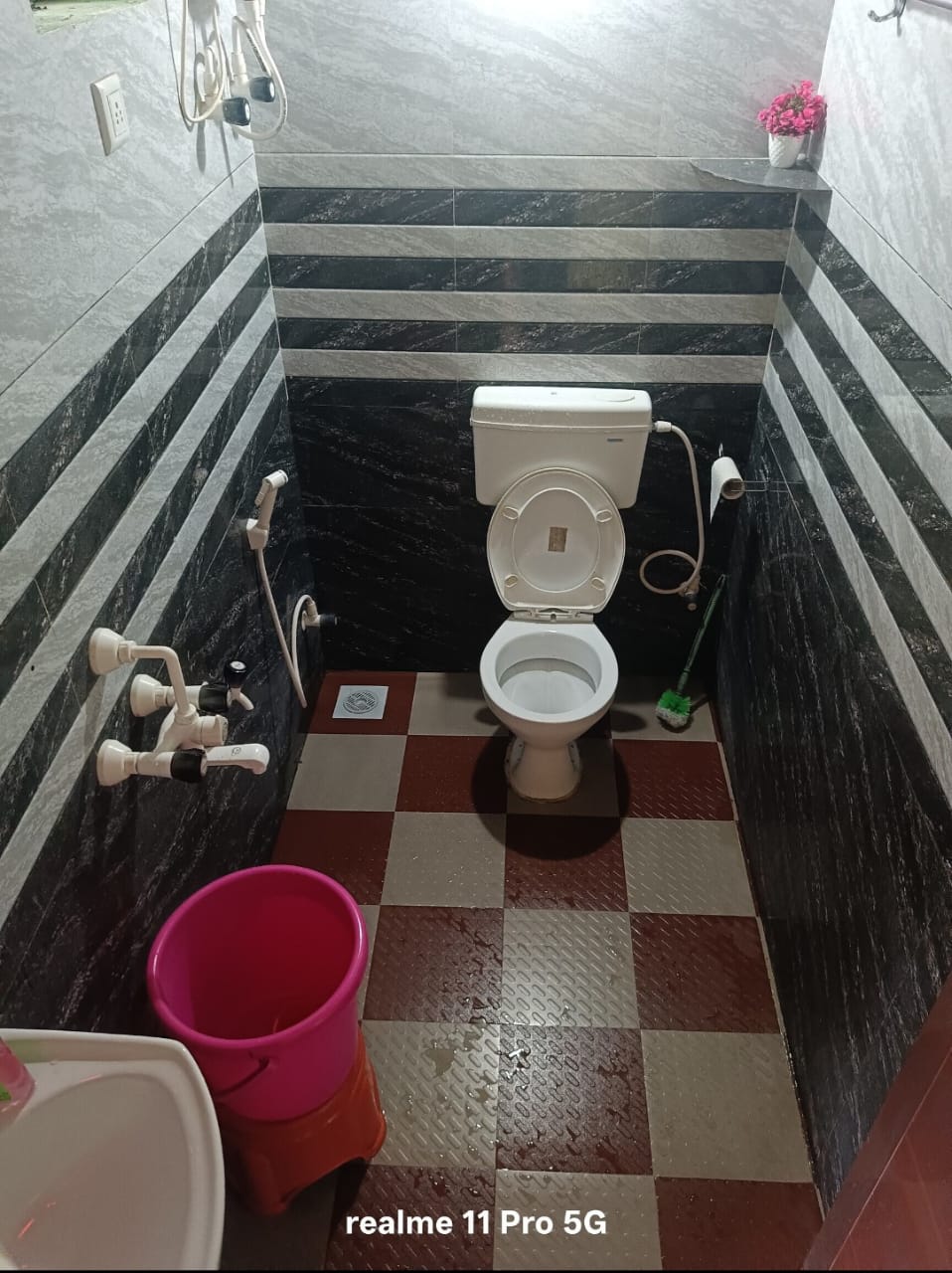 Clean Attached Bathroom