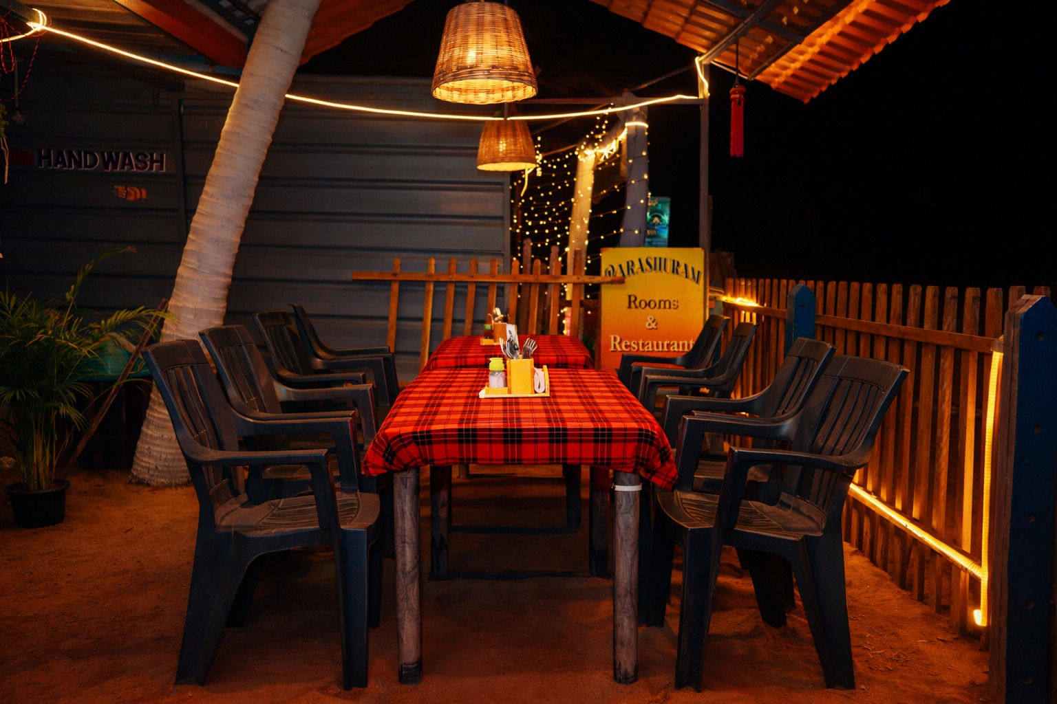 Beach Lounge Area